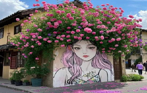 吴起怎么设计网红打卡墙绘