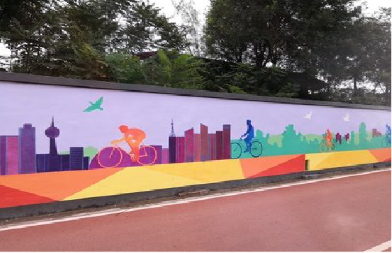 吴起墙体彩绘-围墙