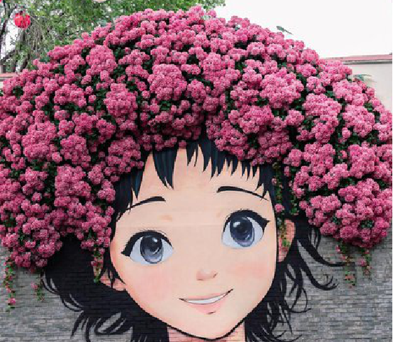 吴起墙体彩绘-网红墙打卡