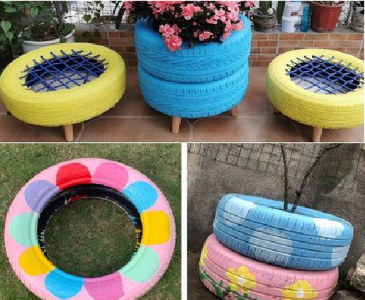 吴起墙体彩绘-变废为宝