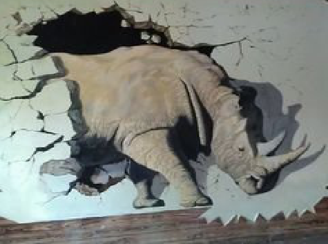 吴起在墙绘中，如何绘制3D效果？